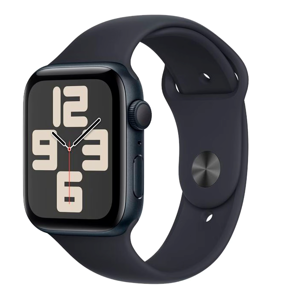 Apple Watch SE 3 40 mm, Midnight Aluminum Black Sport Band (M/L)